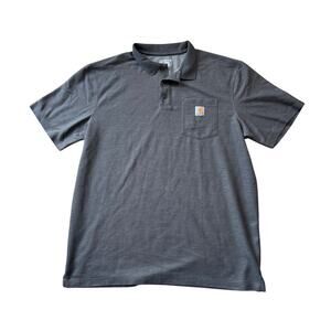 CARHARTT Men's collared polo/shirt; size XL TALL Loose Fit; Cotton Blend